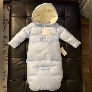 Ralph Lauren Baby Bunting Bag w/ Removable Coat